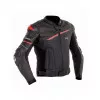 Δερμάτινο μπουφάν μηχανής RICHA MUGELLO II ΜΑΥΡΟ/ΚΟΚΚΙΝΟ