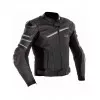 Δερμάτινο μπουφάν μηχανής RICHA MUGELLO II BLACK/TITANIUM