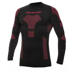 Χειμερινή ισοθερμική μπλούζα μηχανής ADRENALINE FROST ΜΑΥΡΟ/ΚΟΚΚΙΝΟ Χειμερινή ισοθερμική μπλούζα μηχανής ADRENALINE FROST ΜΑΥΡΟ/ΚΟΚΚΙΝΟ