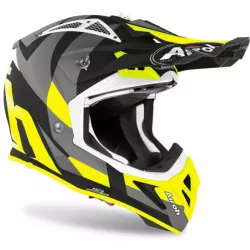 Κράνος μηχανής motocross AIROH AVIATOR ACE TRICK YELLOW MATT Κράνος μηχανής motocross AIROH AVIATOR ACE TRICK YELLOW MATT