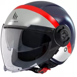 Κράνος μηχαννής MT VIALE 68 UNIT MATT BLUE Κράνος μηχαννής MT VIALE 68 UNIT MATT BLUE