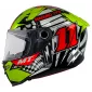 Κράνος μηχανής MT REVENGE 2 A3 SERGIO GARCIA GLOSS FLUO YELLOW thumb