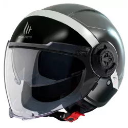 Κράνος μηχανής MT VIALE 68 UNIT MATT BLACK/GREY