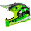 Κράνος μηχανής motocross MT FALCON ARYA A3 MATT FLUO YELLOW