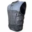 Δερμάτινο γιλέκο μηχανής ROADER BLACK Δερμάτινο γιλέκο μηχανής ROADER BLACK thumb
