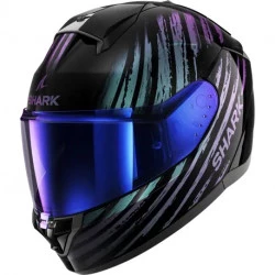 Κράνος μηχανής SHARK RIDILL 2 ASSYA GLOSS BLACK/VIOLET Κράνος μηχανής SHARK RIDILL 2 ASSYA GLOSS BLACK/VIOLET