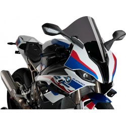 Φιμέ ζελατίνα μοτοσυκλέτας PUIG R-RACER για BMW S1000RR 19-22, M1000RR 2021 ΣΚΟΥΡΟ Φιμέ ζελατίνα μοτοσυκλέτας PUIG R-RACER για BMW S1000RR 19-22, M1000RR 2021 ΣΚΟΥΡΟ