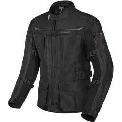 Υφασμάτινο μπουφάν μοτοσυκλέτας SECA DISCOVERY BLACK Υφασμάτινο μπουφάν μοτοσυκλέτας SECA DISCOVERY BLACK