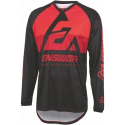 Μπλούζα μηχανής ANSWER Syncron CC Jersey- RED/BLACK