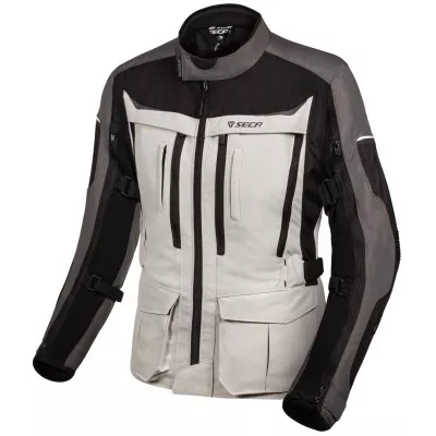 Γυναικείο μπουφάν μηχανής SECA DISCOVERY LADY ΓΚΡΙ