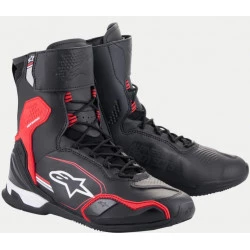 Μπότες μηχανής ALPINESTARS SUPER FASTER BLACK/RED Μπότες μηχανής ALPINESTARS SUPER FASTER BLACK/RED