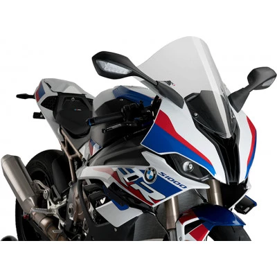 Διάφανη ζελατίνα μοτοσυκλέτας PUIG R-RACER για BMW S1000RR 19-22, M1000RR 2021 Διάφανη ζελατίνα μοτοσυκλέτας PUIG R-RACER για BMW S1000RR 19-22, M1000RR 2021