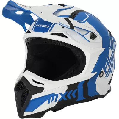 Κράνος μηχανής ACERBIS PROFILE 5 WHITE/BLUE Κράνος μηχανής ACERBIS PROFILE 5 WHITE/BLUE