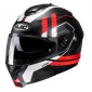 Κράνος μηχανής HJC C91 OCTO BLACK/RED MATT - FLIP UP thumb