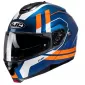 Κράνος μηχανής HJC C91 OCTO BLUE/ORANGE - FLIP UP thumb