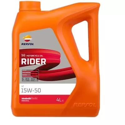 Λάδι μηχανής Repsol Rider 4T 15W-50 - 4L