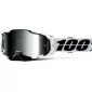 Μάσκα μοτοσυκλέτας για motocross 100% ARMEGA ATAC MIRROR SILVER thumb