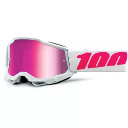 Μάσκα motocross 100% ACCURI2 KEETZ - MIRROR PINK Μάσκα motocross 100% ACCURI2 KEETZ - MIRROR PINK