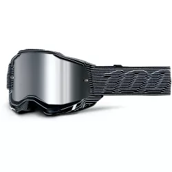Μάσκα μοτοσυκλέτας για motocross 100% ACCURI2 SILO - MIRROR SILVER FLASH Μάσκα μοτοσυκλέτας για motocross 100% ACCURI2 SILO - MIRROR SILVER FLASH