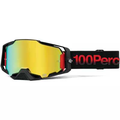 Μάσκα motocross 100% ARMEGA TZAR MIRROR GOLD
