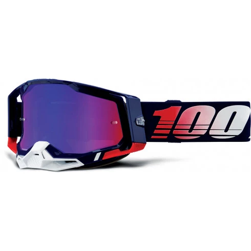 Μάσκα μηχανής motocross 100% RACECRAFT2 REPUBLIC - MIRROR RED/BLUE Μάσκα μηχανής motocross 100% RACECRAFT2 REPUBLIC - MIRROR RED/BLUE