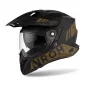 Κράνος μηχανής AIROH COMMANDER GOLD MAT FULL FACE thumb