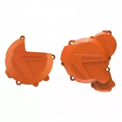 Σετ προστατευτικό καπάκι κινητήρα KTM 250,300 EXC/XC-W 2017-22 ORANGE Σετ προστατευτικό καπάκι κινητήρα KTM 250,300 EXC/XC-W 2017-22 ORANGE