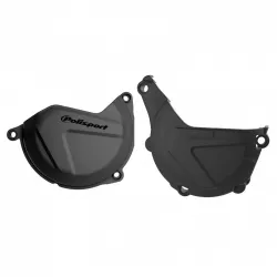 Σετ προστατευτικό καπάκι κινητήρα KTM EXC/XC-W 450/500 2013-16 HUSQ FE450/501 2014-16 BLACK Σετ προστατευτικό καπάκι κινητήρα KTM EXC/XC-W 450/500 2013-16 HUSQ FE450/501 2014-16 BLACK