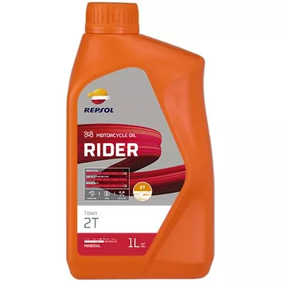 Λάδι μηχανής REPSOL RIDER TOWN 2T - 1L