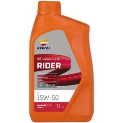 Λάδι μηχανής Repsol Rider 4T 15W-50 - 1L Λάδι μηχανής Repsol Rider 4T 15W-50 - 1L