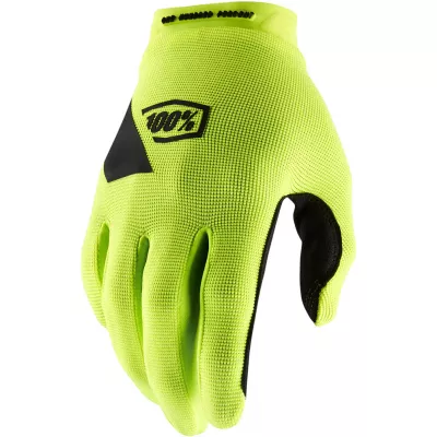 Γάντια motocross 100% RIDECAMP FLUO YELLOW