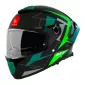 Κράνος μηχανής MT THUNDER 4 SV MOUNTAIN B6 ΜΑΤ ΠΡΑΣΙΝΟ FULL FACE thumb