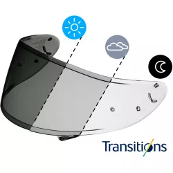 Γνήσια φιμέ ζελατίνα κράνους SHOEI CWR-1NXR/X-SPIRIT3/RYD