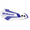 Προστατευτικές χούφτες μηχανής POLISPORT MX FLOW YAMAHA YZ/YZF/WR 2008-2023 WHITE/BLUE
