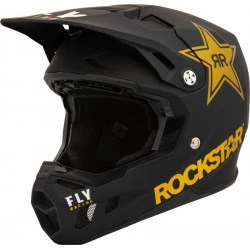 Κράνος motocross FLY RACING Formula CC Rockstar - Matte Black/Gold Κράνος motocross FLY RACING Formula CC Rockstar - Matte Black/Gold