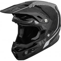 Κράνος motocross FLY RACING Formula Carbon Tracer Helmet - Silver/Black Κράνος motocross FLY RACING Formula Carbon Tracer Helmet - Silver/Black