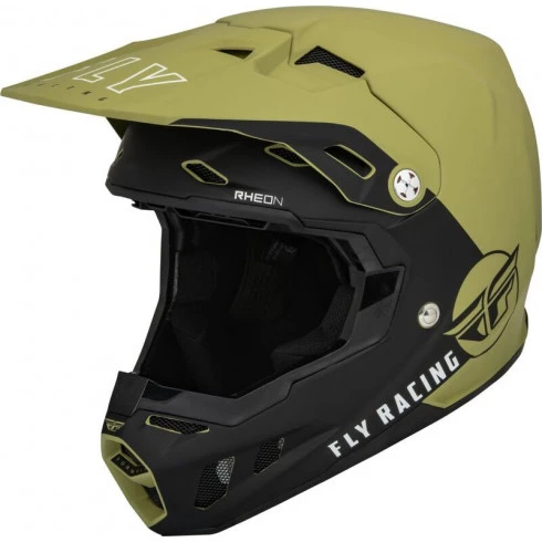 Κράνος motocross FLY RACING Formula CC Centrum - Matte Olive Green/Black Κράνος motocross FLY RACING Formula CC Centrum - Matte Olive Green/Black