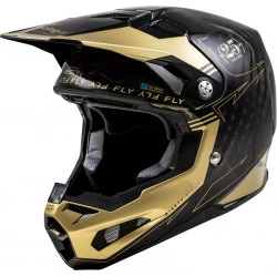 Κράνος motocross FLY RACING Formula Smart Carbon Legacy-Black/Gold Κράνος motocross FLY RACING Formula Smart Carbon Legacy-Black/Gold