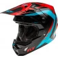 Κράνος motocross FLY RACING Formula CP Krypton - Red/Black/Blue thumb