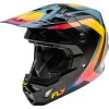 Κράνος motocross FLY RACING Formula CP Krypton - Grey/Black/Electric Fade