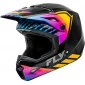 Κράνος motocross FLY RACING Formula Kinetic Menace - Black/Sunrise thumb