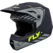 Κράνος motocross FLY RACING Formula Kinetic Menace - Matte Grey/Hi-Vis thumb