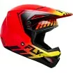 Κράνος motocross FLY RACING Formula Kinetic Menace - Red/Black/Yellow thumb