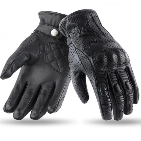 Γυναικεία δερμάτινα γάντια μηχανής 70 DEGREES SUMMER URBAN BLACK Γυναικεία δερμάτινα γάντια μηχανής 70 DEGREES SUMMER URBAN BLACK
