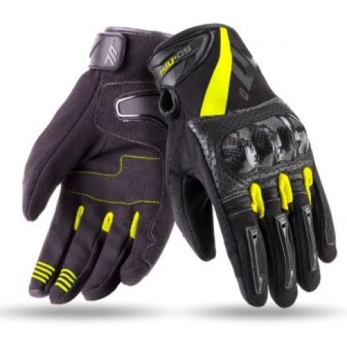 Γάντια μηχανής 70 DEGREES SUMMER NAKED BLACK/YELLOW FLUO Γάντια μηχανής 70 DEGREES SUMMER NAKED BLACK/YELLOW FLUO