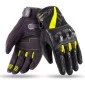 Γάντια μηχανής 70 DEGREES SUMMER NAKED BLACK/YELLOW FLUO thumb