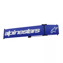 Ιμάντας μάσκας motocross ALPINESTARS SUPERTECH BLUE/WT