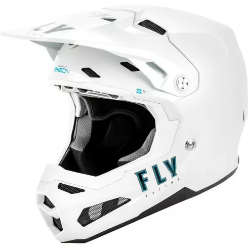 Παιδικό κράνος motocross FLY RACING Formula S Carbon Solid Helmet - White 2025 Παιδικό κράνος motocross FLY RACING Formula S Carbon Solid Helmet - White 2025