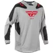 Μπλούζα motocross FLY RACING Kinetic SYM - Light Grey/Red/Black 2025 Μπλούζα motocross FLY RACING Kinetic SYM - Light Grey/Red/Black 2025 thumb