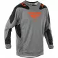 Μπλούζα motocross FLY RACING Kinetic SYM - Grey/Orange/Black 2025 thumb